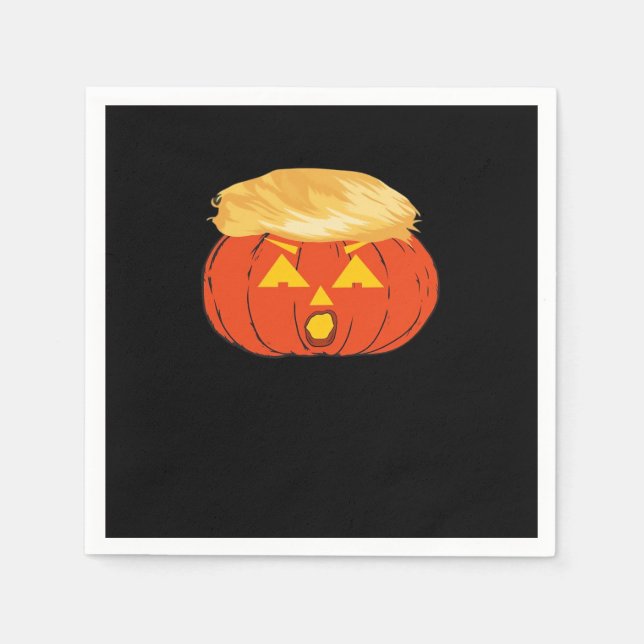 Trumpkin Jack O'Lantern Pappersservett (Framsidan)