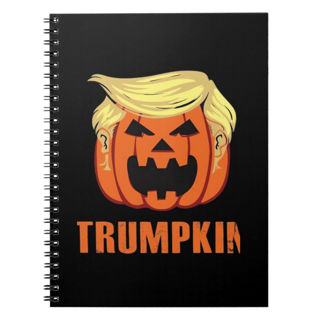 Trumpkin Make Halloween Anteckningsbok (Framsidan)