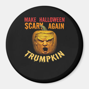 Trumpkin make Halloween Scary IGEN - Lustigt Donal Magnet