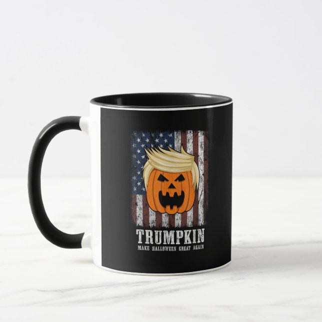 Trumpkin Patriotic Halloween Mugg (Vänster)