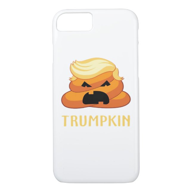 Trumpkin Poop Funny Halloween Case-Mate iPhone Skal (Baksida)