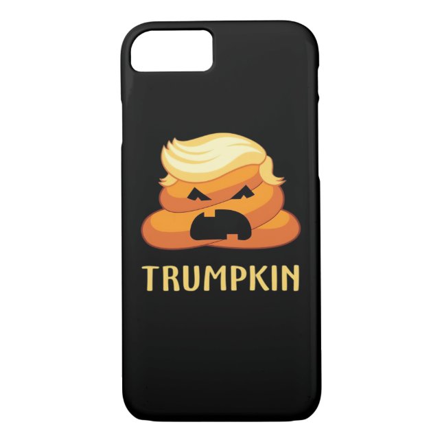 Trumpkin Poop Funny Halloween Case-Mate iPhone Skal (Baksida)