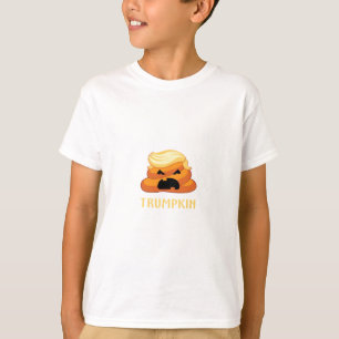 Trumpkin Poop Funny Halloween T Shirt
