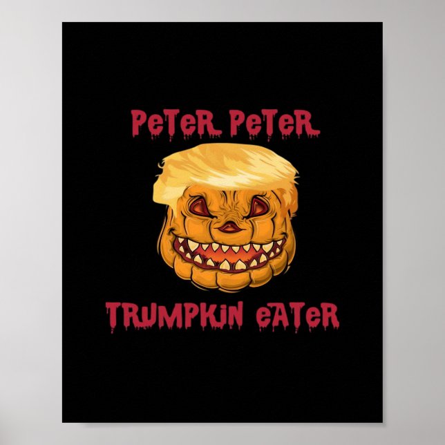 Trumpkin Pumpkin Eater Classic Poster (Framsidan)