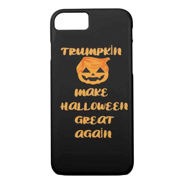 Trumpkin Pumpkin Halloween Design Design - Funny A Case-Mate iPhone Skal (Baksida)