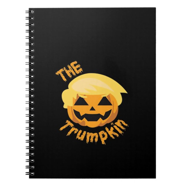 Trumpkin Pumpkin Halloween Design Design - Sloth C Anteckningsbok (Framsidan)