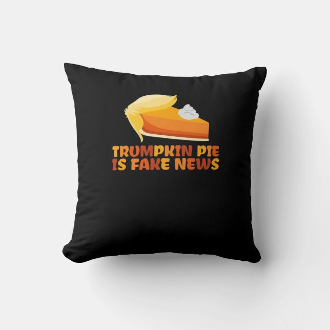 Trumpkin Pumpkin Paj Funny Thanksgiving Passande Kudde (Framsida)