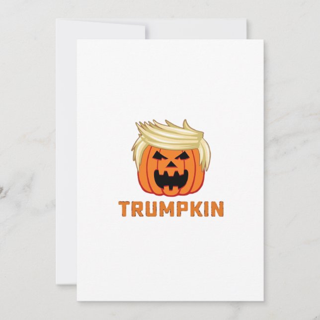 Trumpkin – Rolig Parodi Slogan Julkort (Framsida)