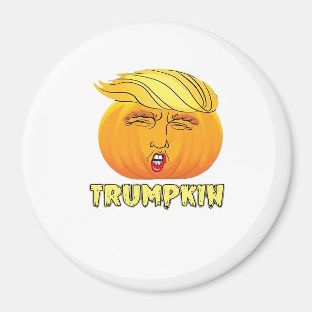 Trumpkin - Scary Bra Pumpkin Magnet (Framsidan)