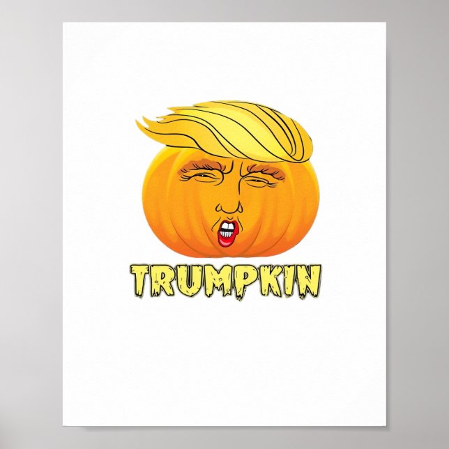 Trumpkin - Scary Bra Pumpkin Poster (Framsidan)