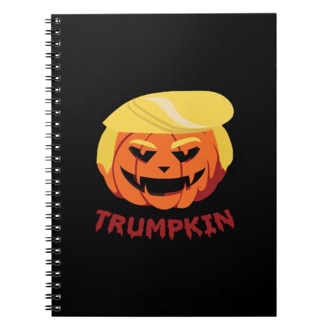 Trumpkin Scary Halloween Gift Classic Anteckningsbok (Framsidan)