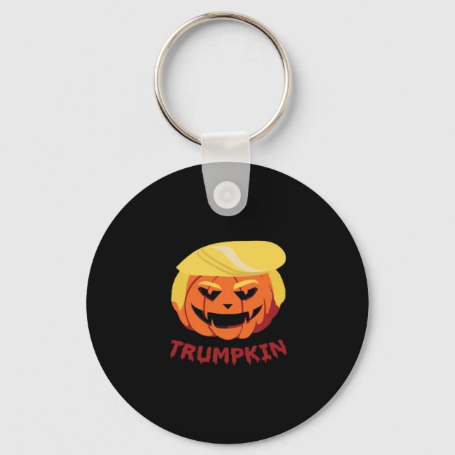 Trumpkin Scary Halloween Gift Classic Nyckelring (Framsida)