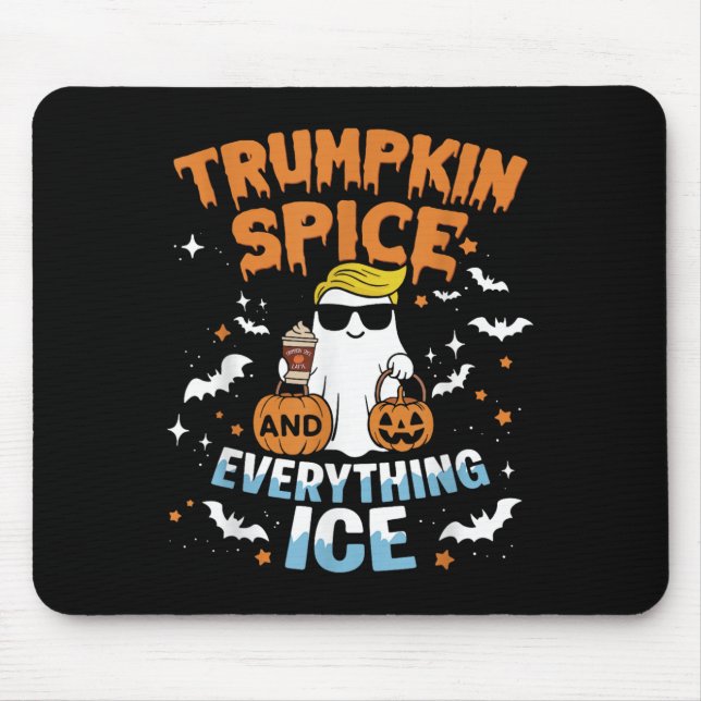 Trumpkin Sce Och Allt Is Fall Höst Högtid Musmatta (Framsidan)