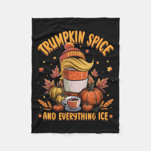 Trumpkin Sce Och Allt Is Liberalt Höst Hallo Fleecefilt