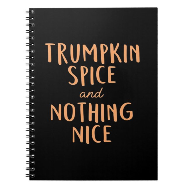 Trumpkin Spice Nice Anteckningsbok (Framsidan)