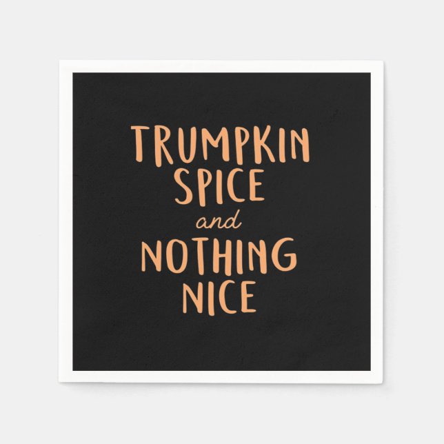 Trumpkin Spice Nice Pappersservett (Framsidan)