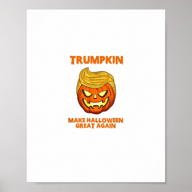 Trumpkin Usa Gör Halloween Underbart igen funn Poster (Framsidan)