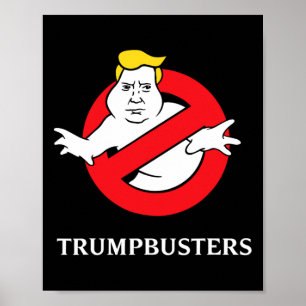 Trumpknäckare Anti Trump Nej Trump Stoppa Trump Poster