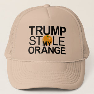 Trumplagret för min Orange Truckerkeps