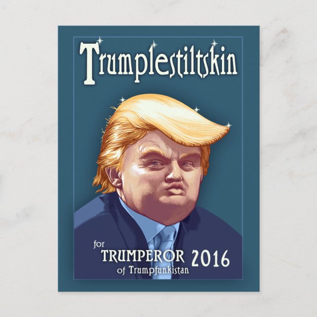 Trumplestiltskin Vykort (Framsida)