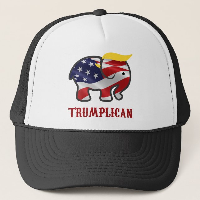 Trumplican-3 Truckerkeps (Framsida)