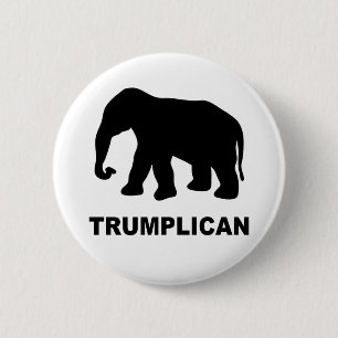 Trumplican populärt Pro Donald Trump sätta en Knapp