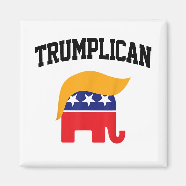 Trumplican Trump-supportrar Magnet (Framsidan)
