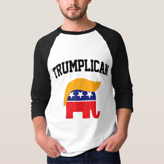Trumplican Trump-supportrar T Shirt (Framsida)