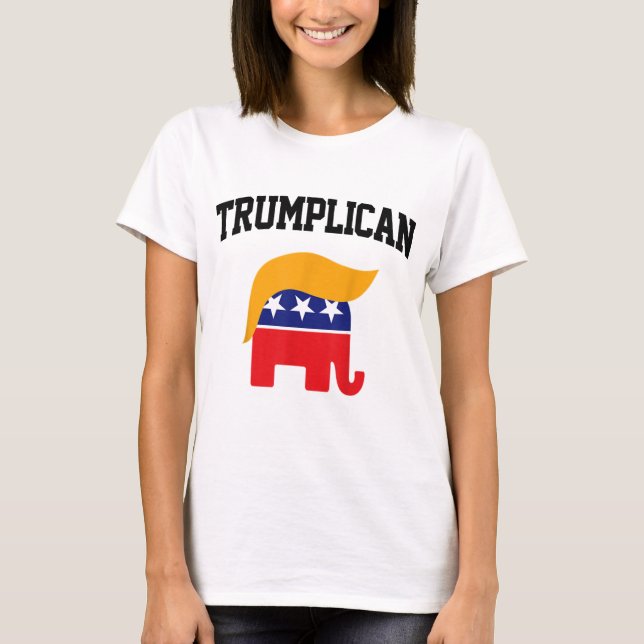 Trumplican Trump-supportrar T Shirt (Framsida)