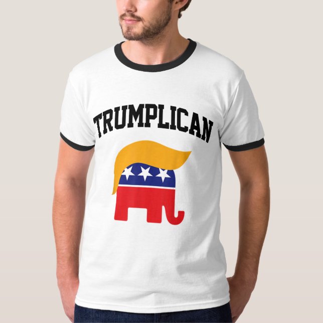Trumplican Trump-supportrar T Shirt (Framsida)