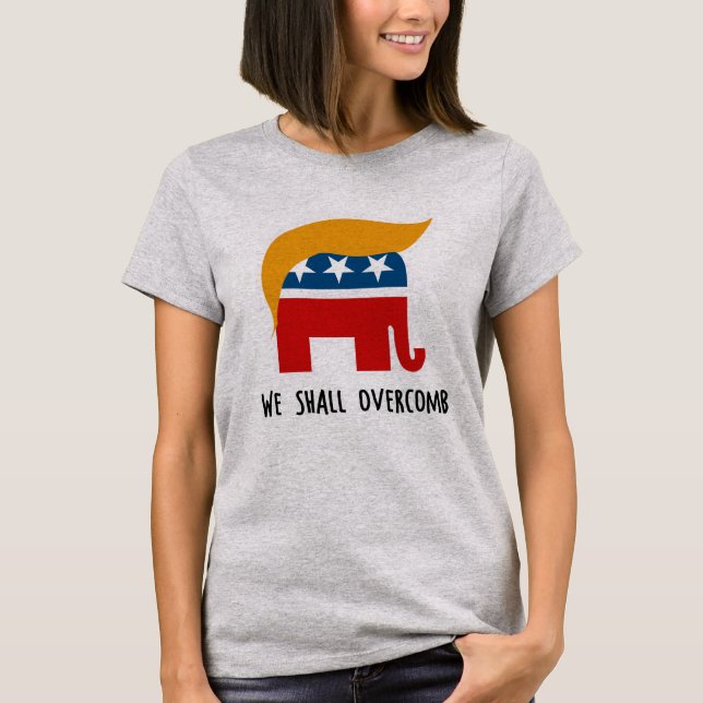 Trumplican - vi Overcomb T-shirt (Framsida)