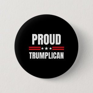 Trumplikansk Rollig Donald Trump Republikan Konser Knapp