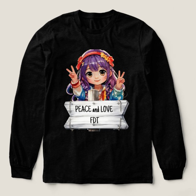 TrumpMerch för freden och Kärlek T Shirt (Design framsida)