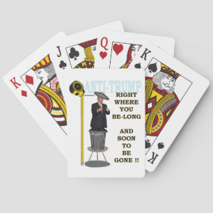 Trumpning/Höger där du är lång, Casinokort
