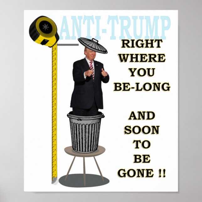 Trumpning/Höger där du är lång, Poster (Framsidan)