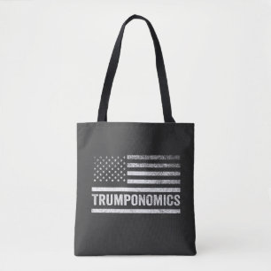 Trumponomics American Valection Flagga Trump Repub Tygkasse