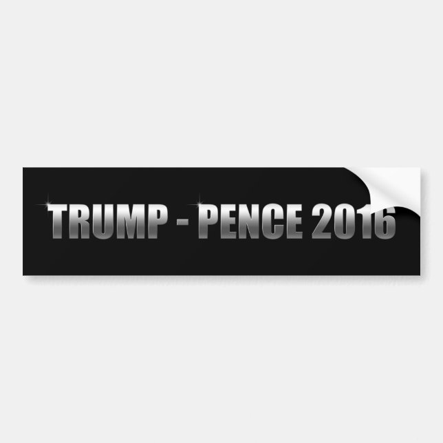 TrumpPence 2016 Bildekal (Framsidan)