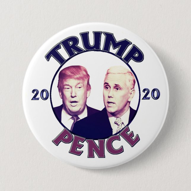TrumpPence 2020 Knapp (Framsida)