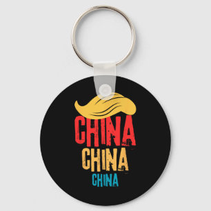 Trumprecession 2025 för China av chinans China Nyckelring