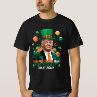 Trumprechaun Gör St patrick's day Underbar igen T Shirt