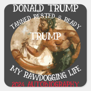 Trumps 2030 2031 Republikanska partiet 2032 2033 2 Fyrkantigt Klistermärke