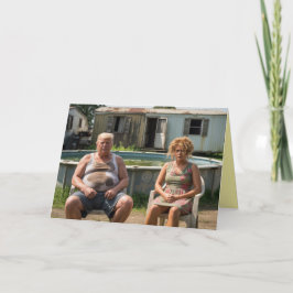 Trumps at Home Greeting Card 2 Helgkort