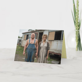 Trumps at Home Greeting Card Helgkort