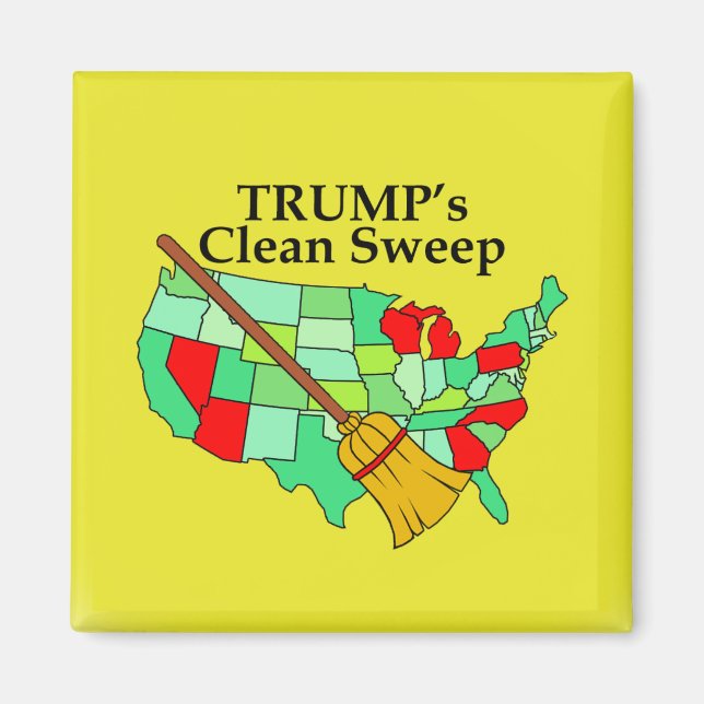 Trump's Clean Sweep Magnet (Framsidan)