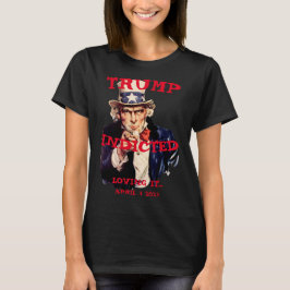 Trump's Dead Party Time Vin Cheese Middag T Shirt