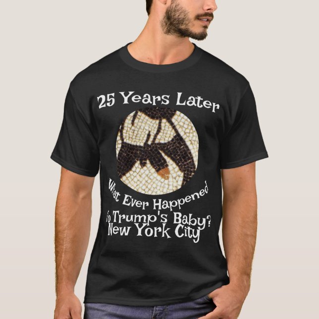Trumps hermafroditbarn Transvestit Akvarium T Shirt (Framsida)