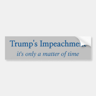Trump's Impeachment Bildekal