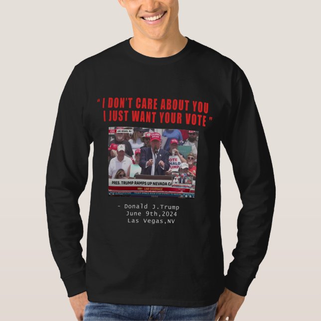 Trump's Only Truth Shirt - långärmad T (Framsida)