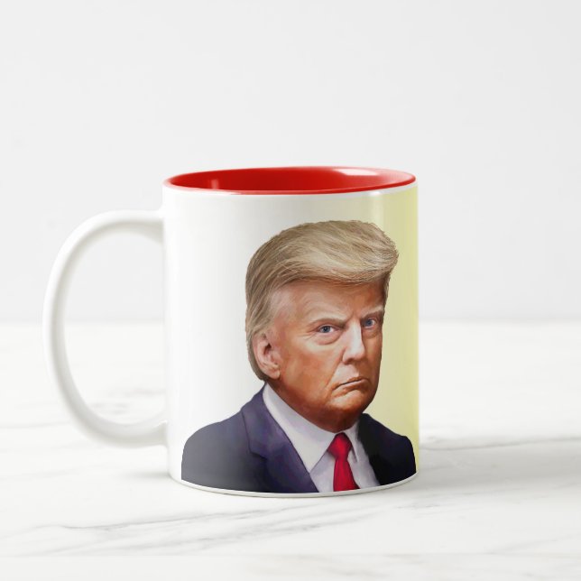 Trump's Onofficial Mugg Shot with Don't Gå on Me (Vänster)