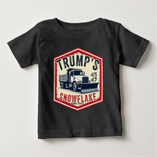 Trumps snöflingstjänst Rolig jul T Shirt